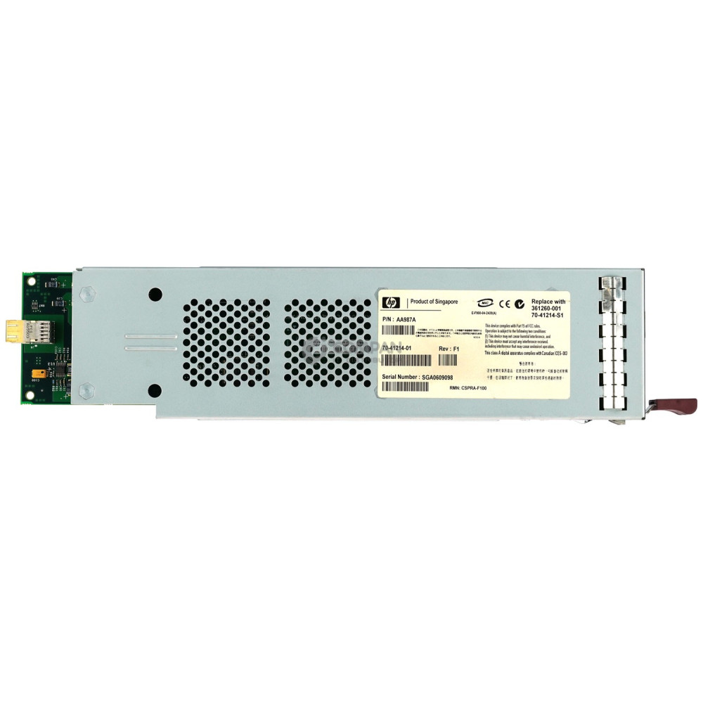 AA987A HP FIBRE CHANNEL I/O MODULE FOR STORAGEWORKS MSA1500 CS 70-41214-01